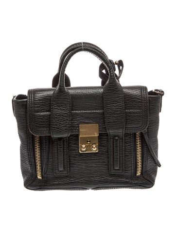 Leather Top Handle Bag