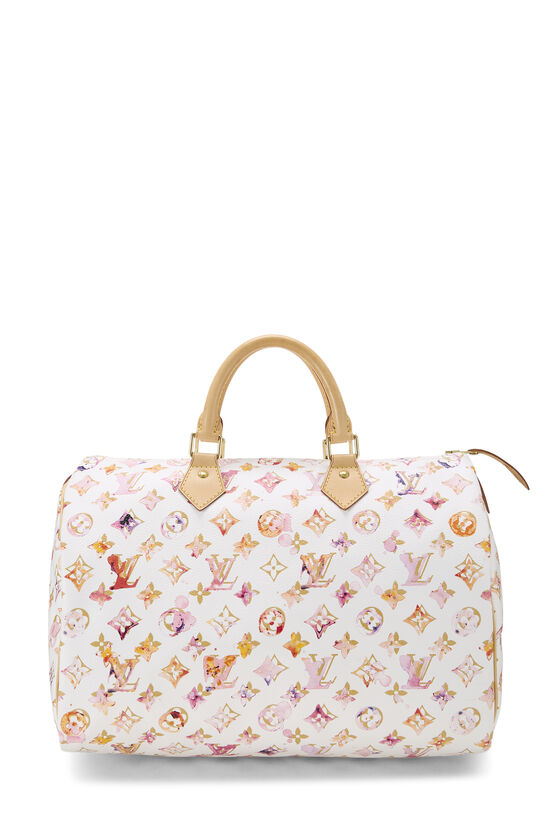 Louis Vuitton Richard Prince x Louis Vuitton Limited Edition Monogram Watercolor Speedy 35