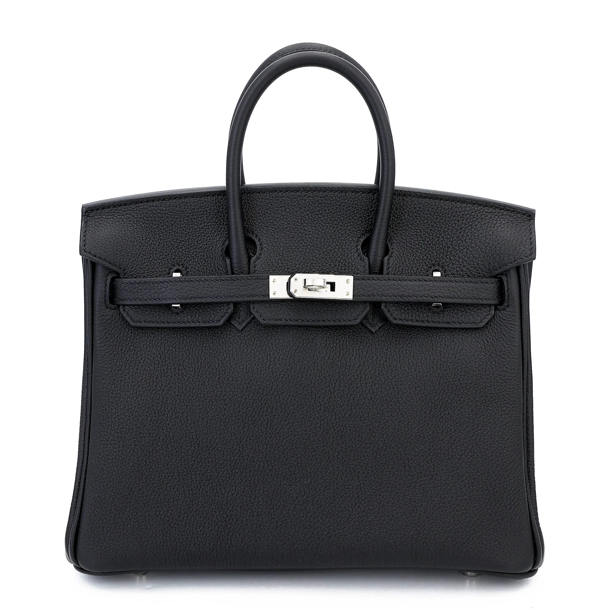 Brand New ( Rank N ) HERMÈS Birkin 25 Noir (89) Togo Palladium hardware G (2026)