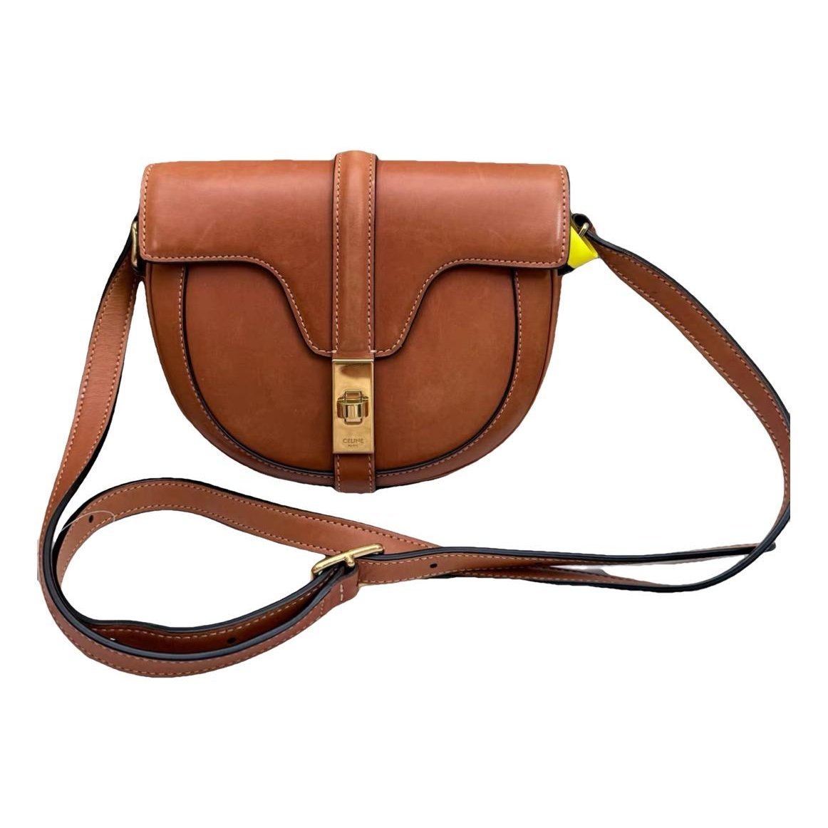 SAC 16 BESACE leather handbag