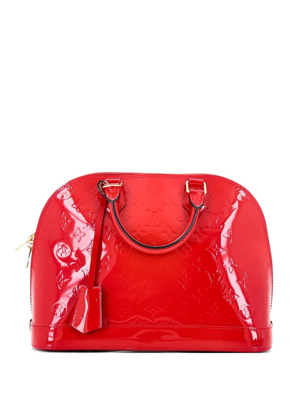 Alma Handbag Monogram Vernis PM satchel