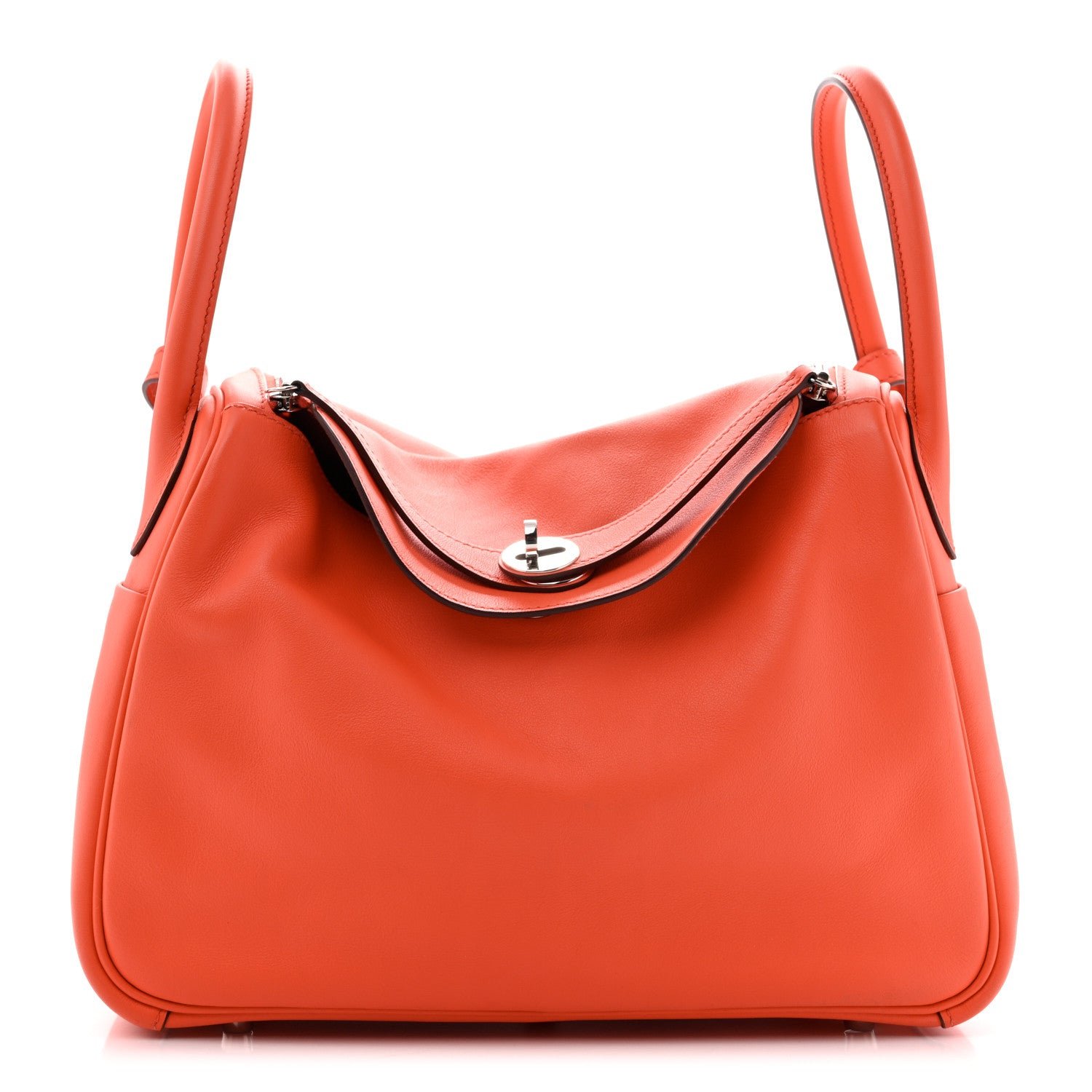 Hermes Swift Lindy 30 Orange Poppy