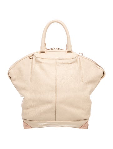 Leather Top Handle Bag