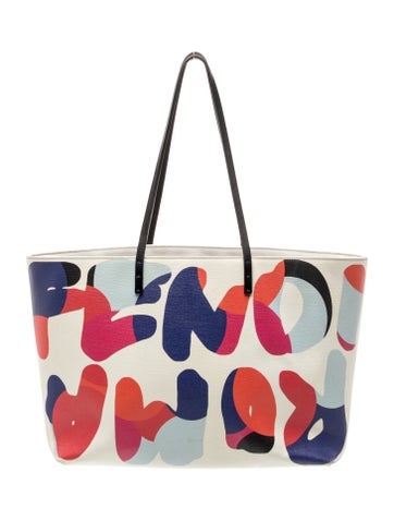 Saffiano Leather Roll Tote Medium