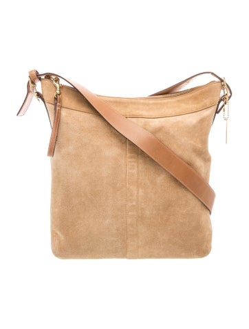 Coach Suede Shoulder Bag