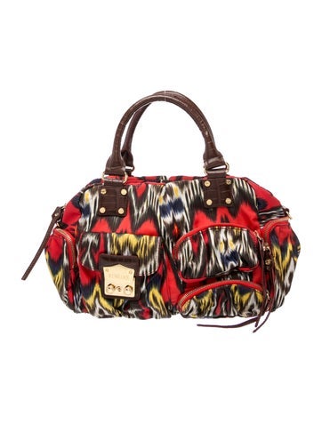Nylon Top Handle Bag
