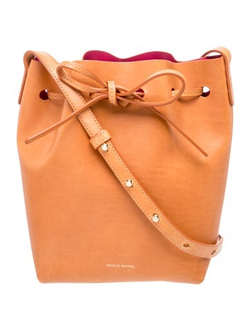Leather Bucket Bag