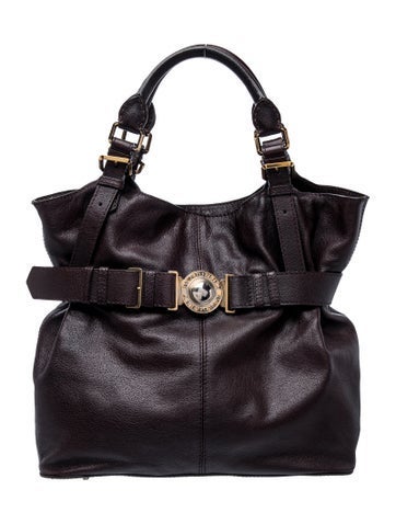 Versace Leather Shoulder Bag