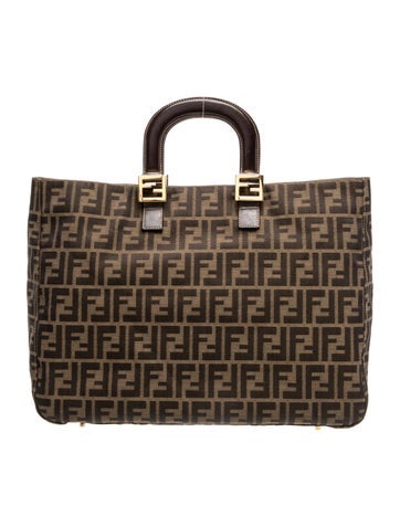 Zucca FF Top Handle Bag Vintage