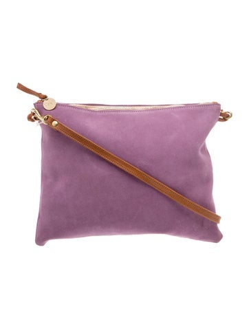 Suede Crossbody Bag