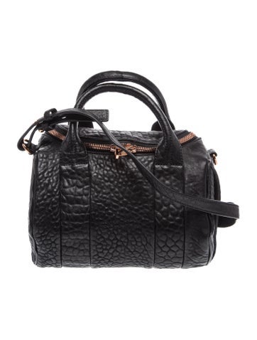 Leather Top Handle Bag