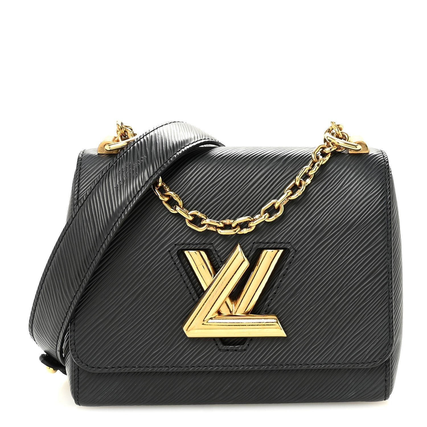 Louis Vuitton Epi Twist Shoulder Bag PM Black