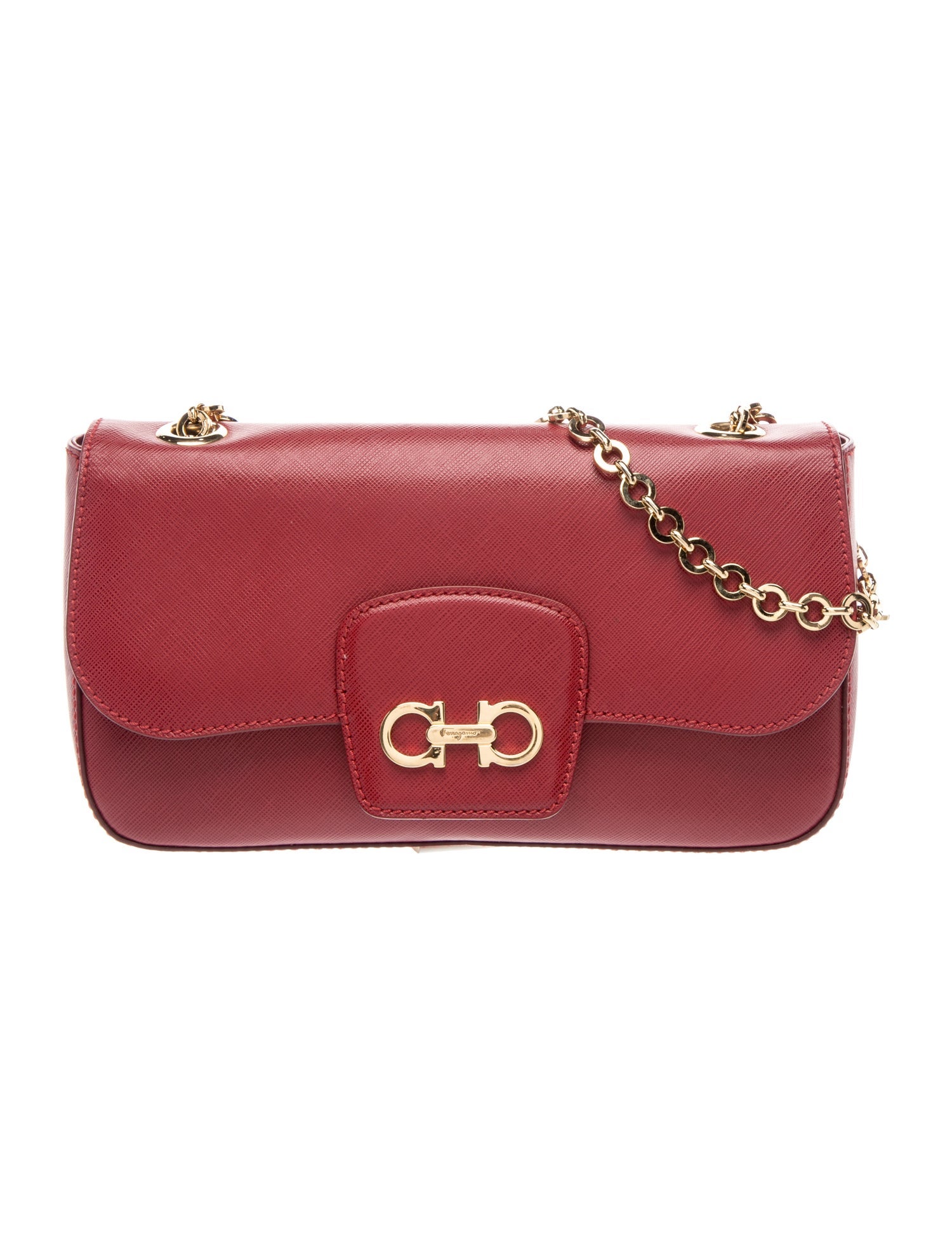 Ferragamo Leather Shoulder Bag