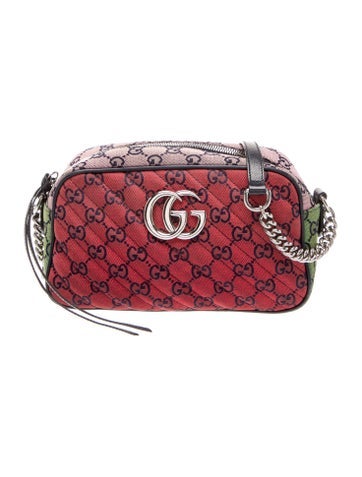 GG Canvas Marmont Small
