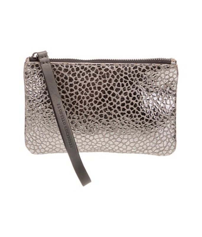 Brunello Cucinelli Cucinelli Leather Clutch