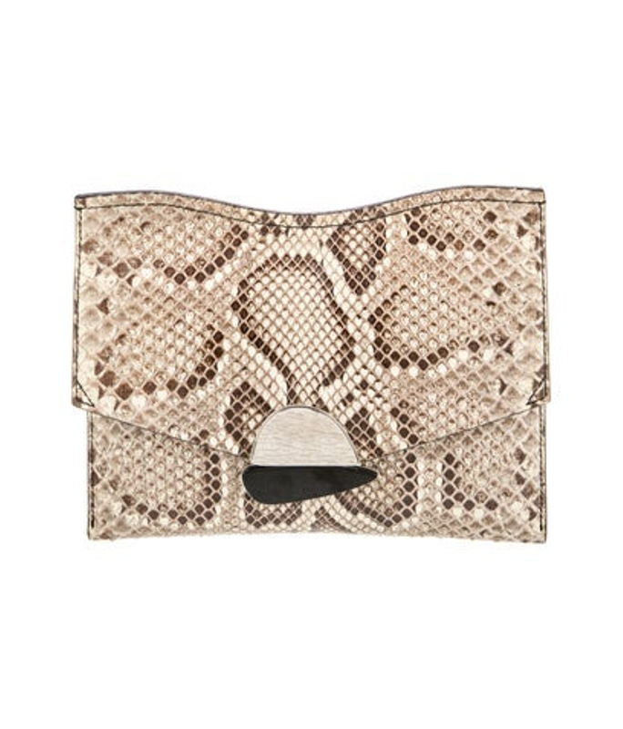 Proenza Schouler Schouler Snakeskin Clutch