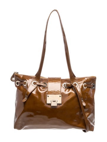Patent Leather Shoulder Bag