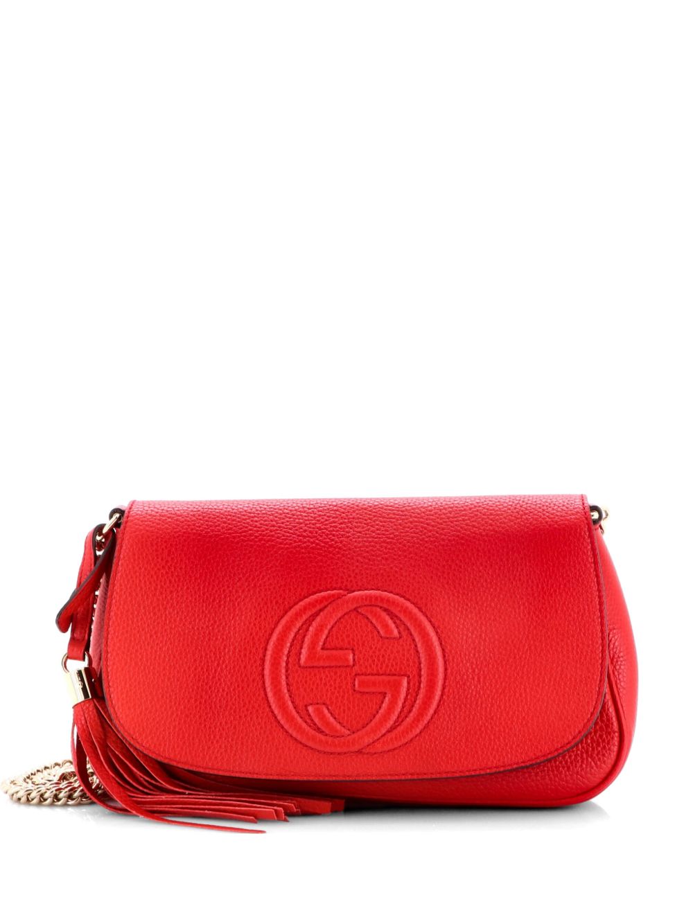 Soho Chain Leather Medium crossbody bag