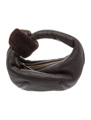 Bottega Veneta Leather Aviator Jodie Mini