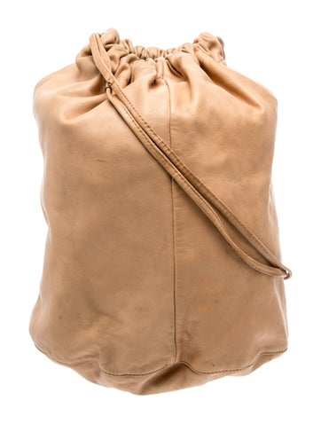 Leather Bucket Bag Vintage
