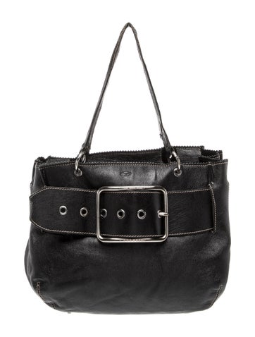 Anya Hindmarch Leather Top Handle Bag