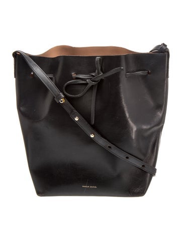 Leather Bucket Bag