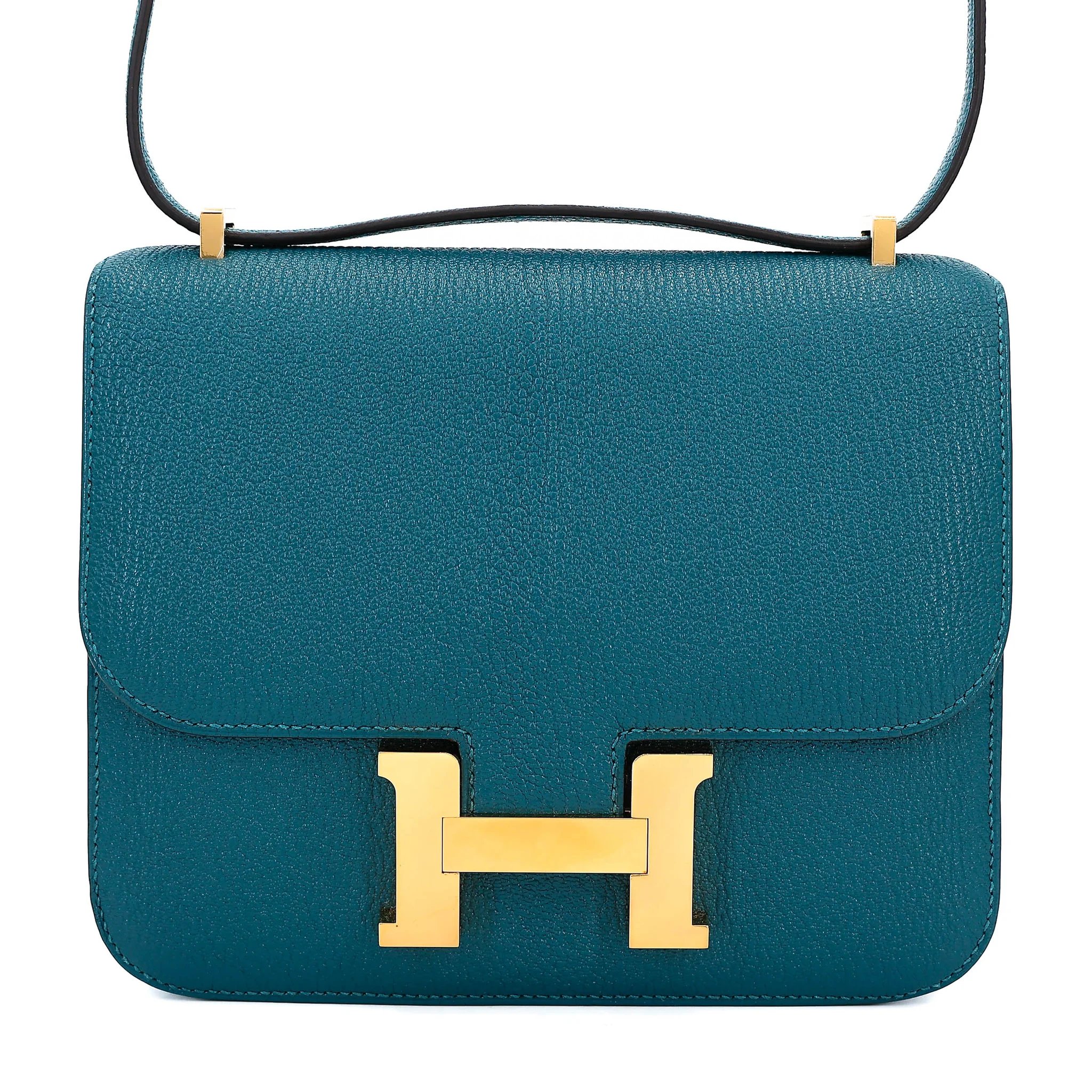 Hermes Constance Mini Colvert (1P) Chevre Gold hardware Z (2021)