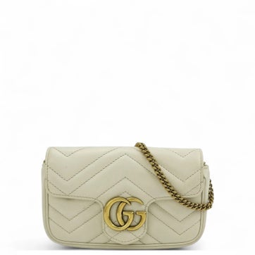 Calfskin Gg Marmont Super Mini