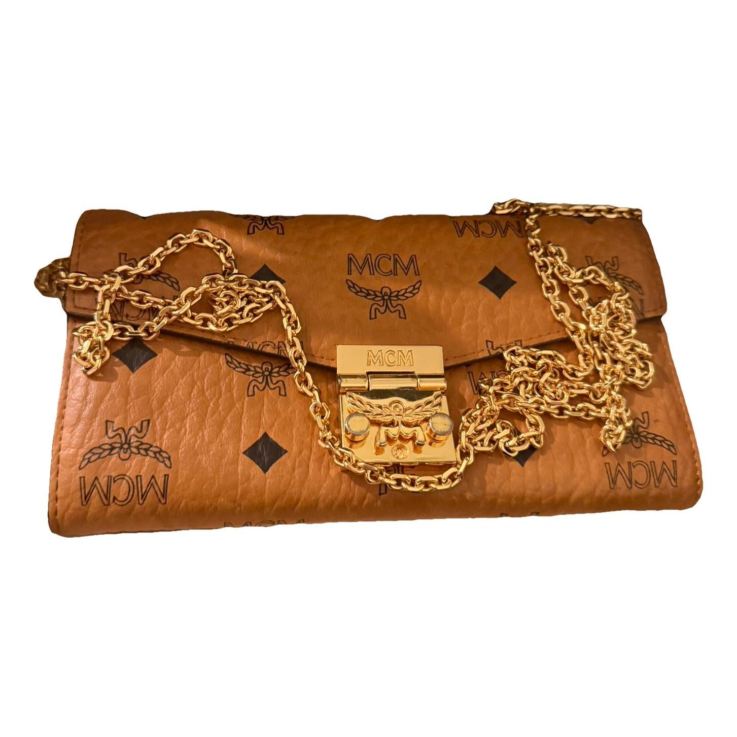 Millie leather clutch bag