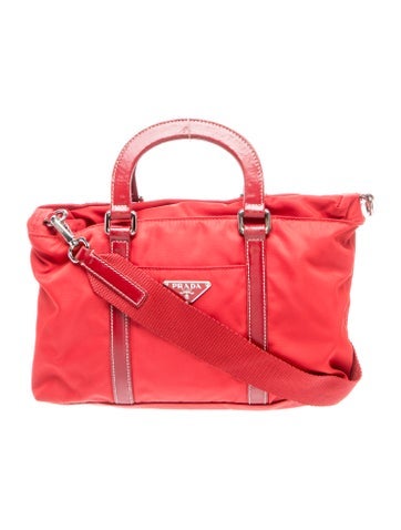 Tessuto Nylon Top Handle Bag Vintage