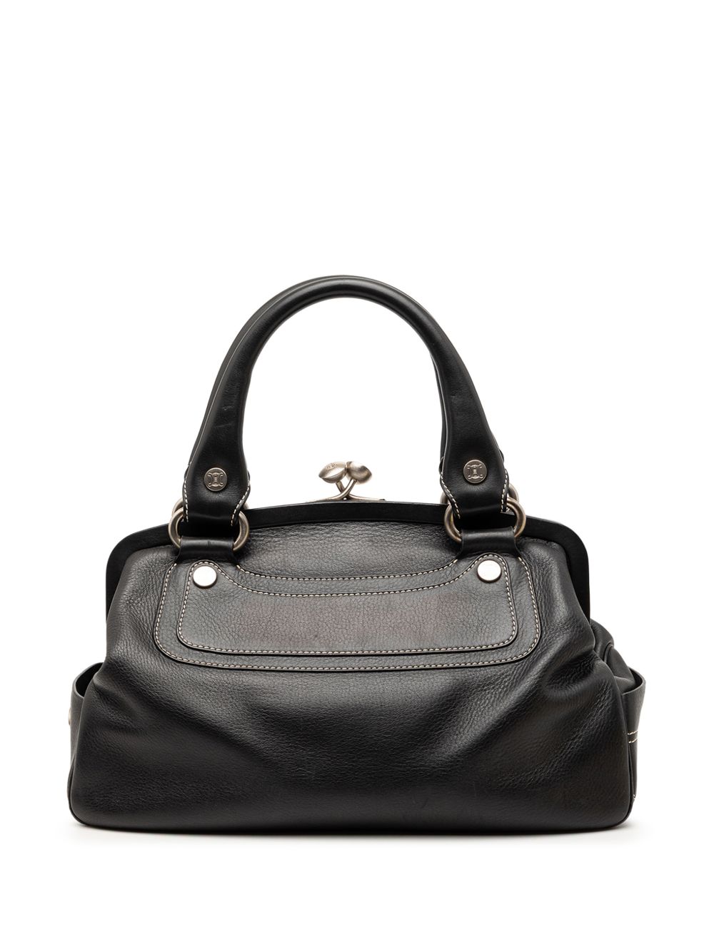 2000-2020 Leather Boogie Clasp handbag