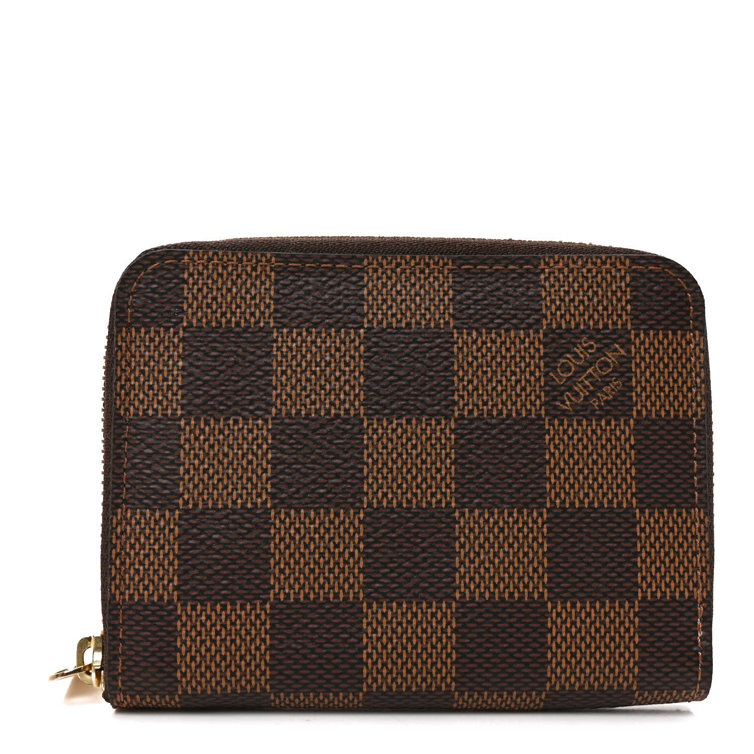 Louis Vuitton Damier Azur Zippy Coin Purse Rose Ballerine
