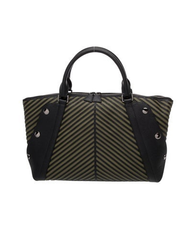 Akris Leather Top Handle Bag