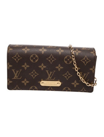 LV Monogram Lilly Wallet On Chain