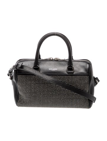 Leather Top Handle Bag