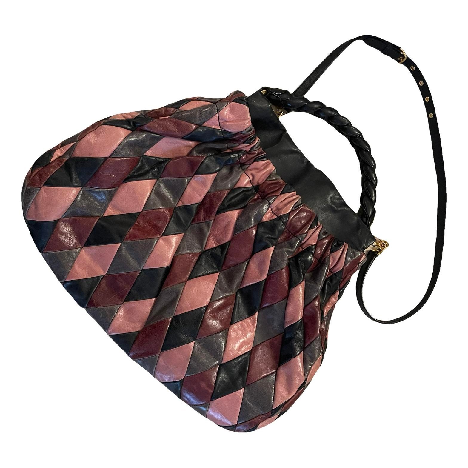 Leather crossbody bag