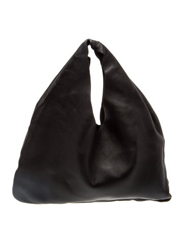 The Row Leather Bindle Small
