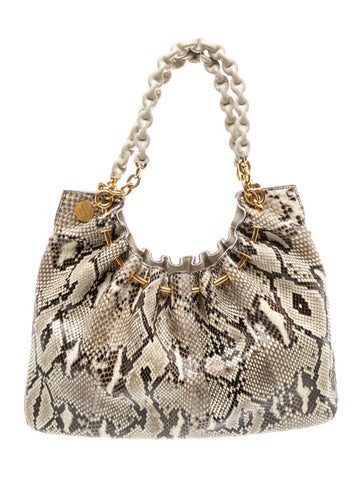 Snakeskin Shoulder Bag