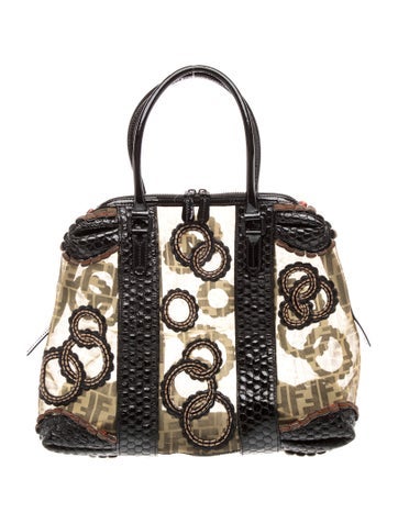 Zucca FF Top Handle Bag Vintage