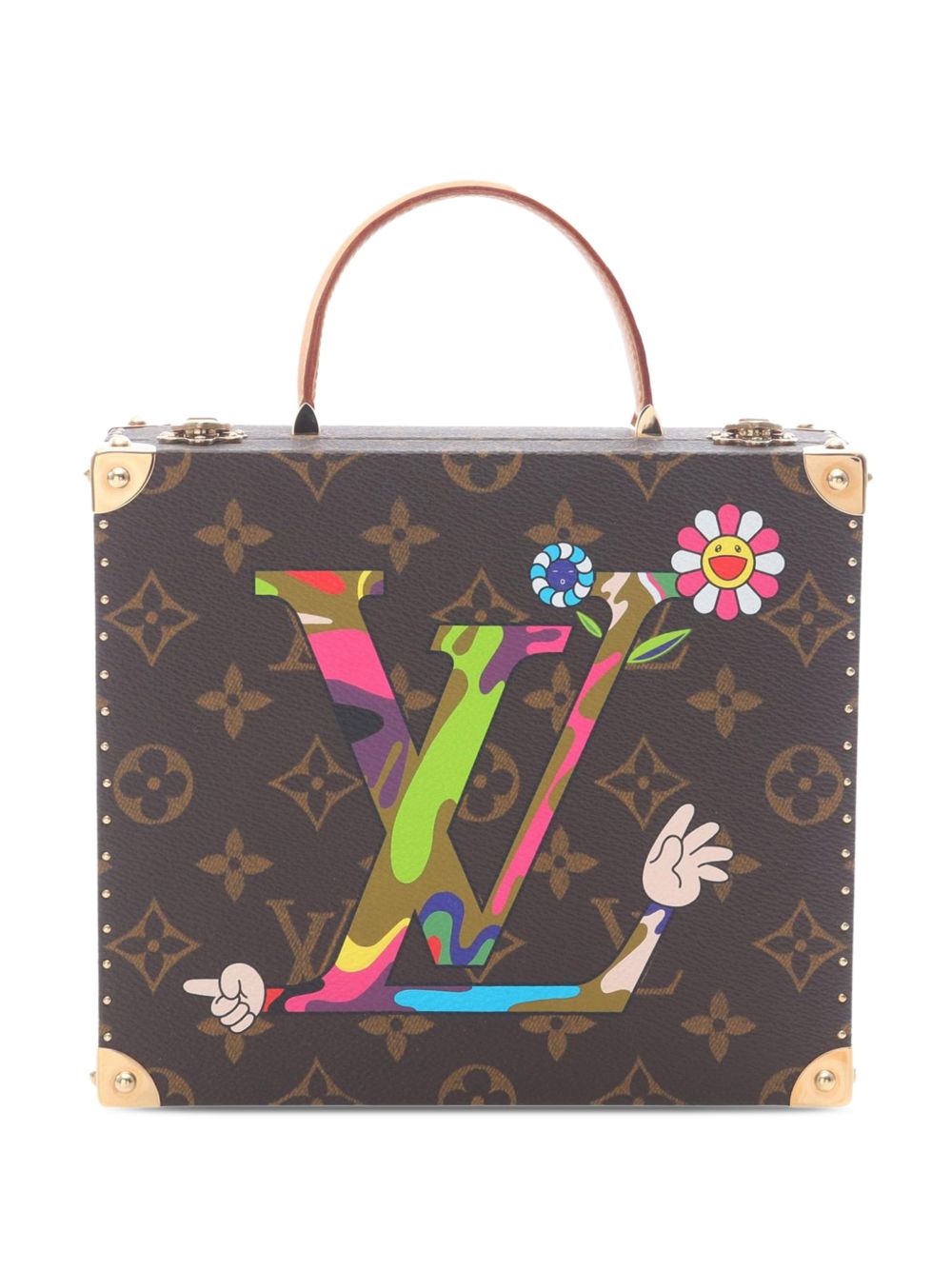 2021-2025 Takashi Murakami MOCA Monogram Jewelry Box handbag