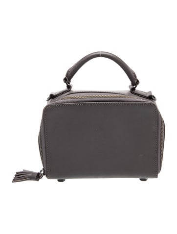 Leather Top Handle Bag