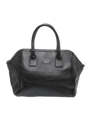 Leather Top Handle Bag