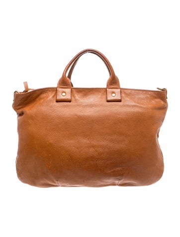 Leather Top Handle Bag