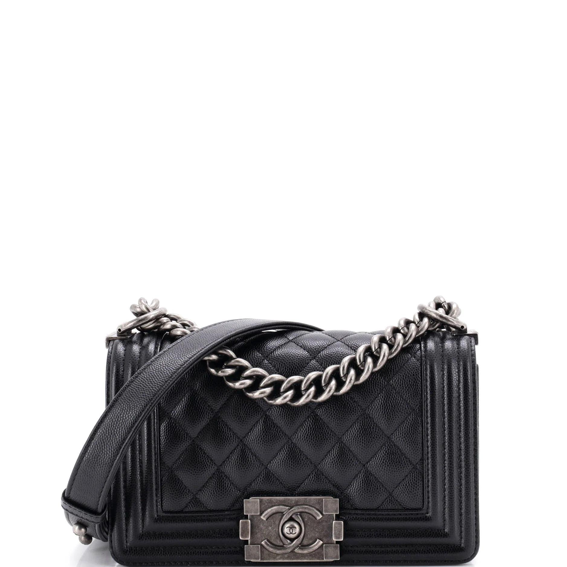 Boy leather crossbody bag