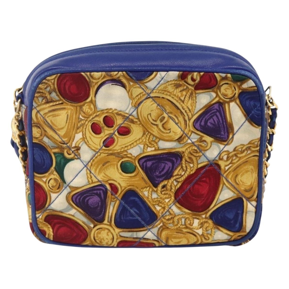 Silk crossbody bag