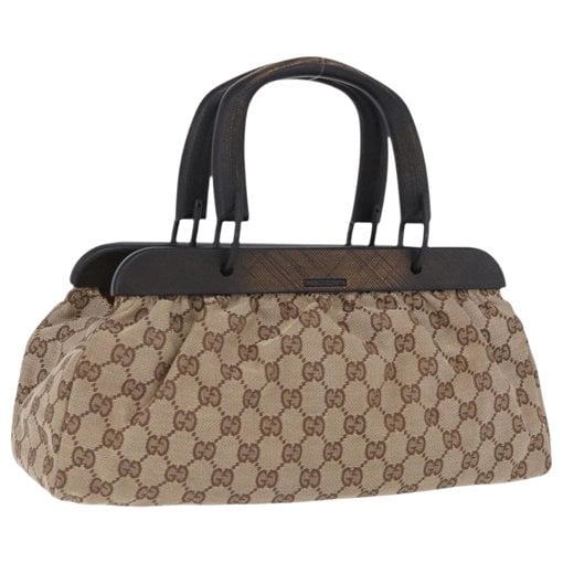 Bamboo Top Handle cloth handbag
