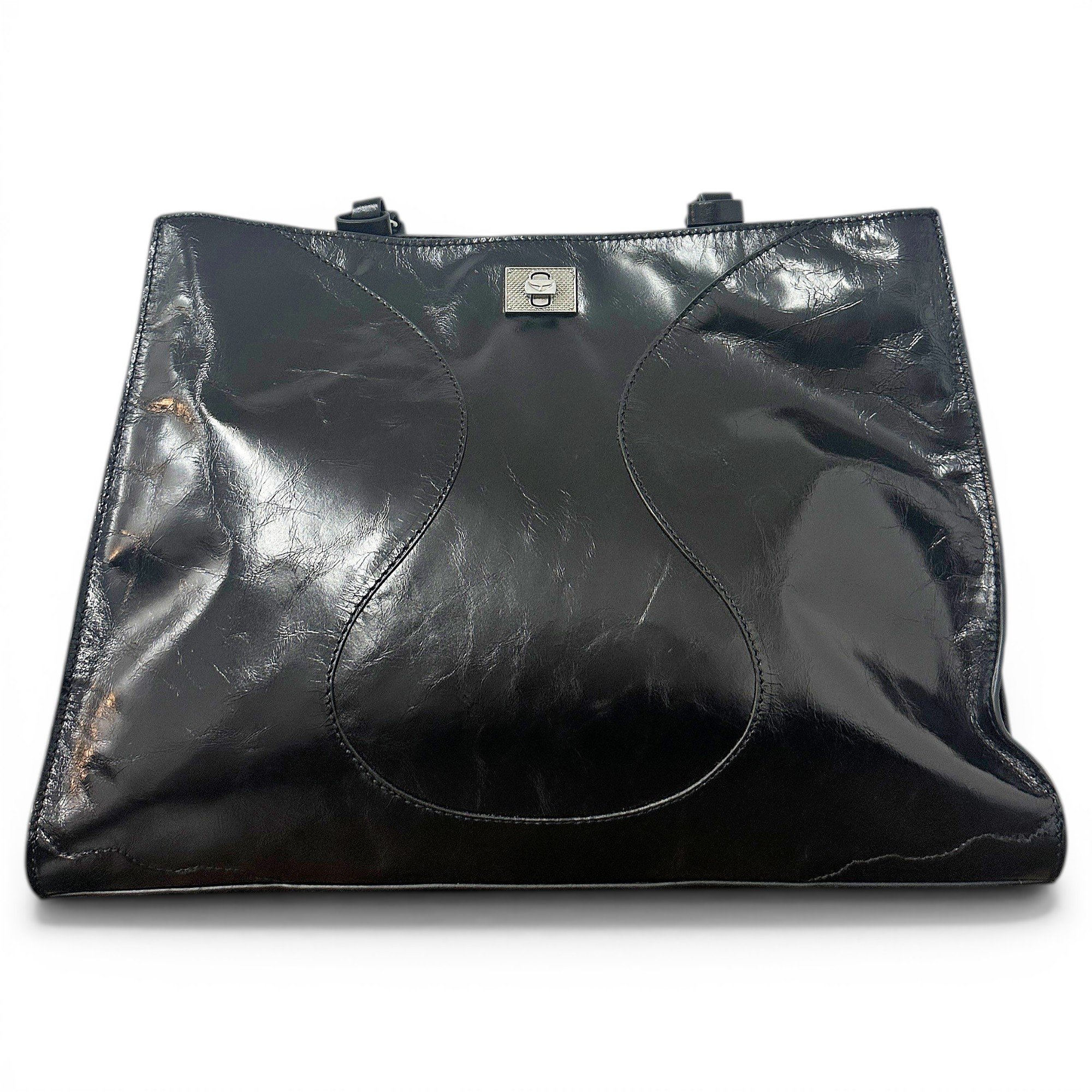 Leather tote