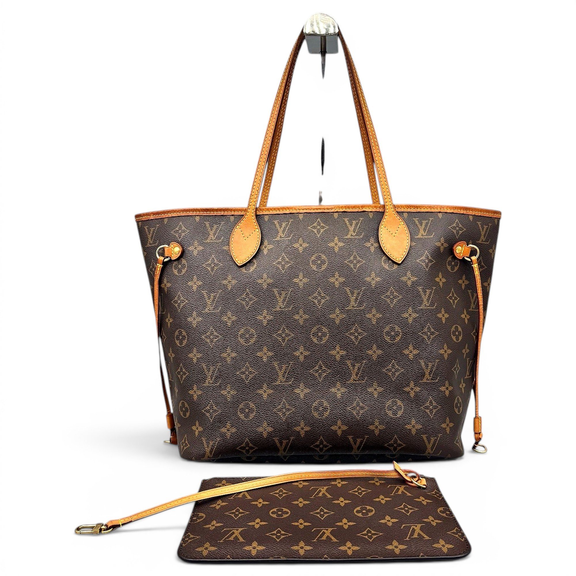 Neverfull leather handbag