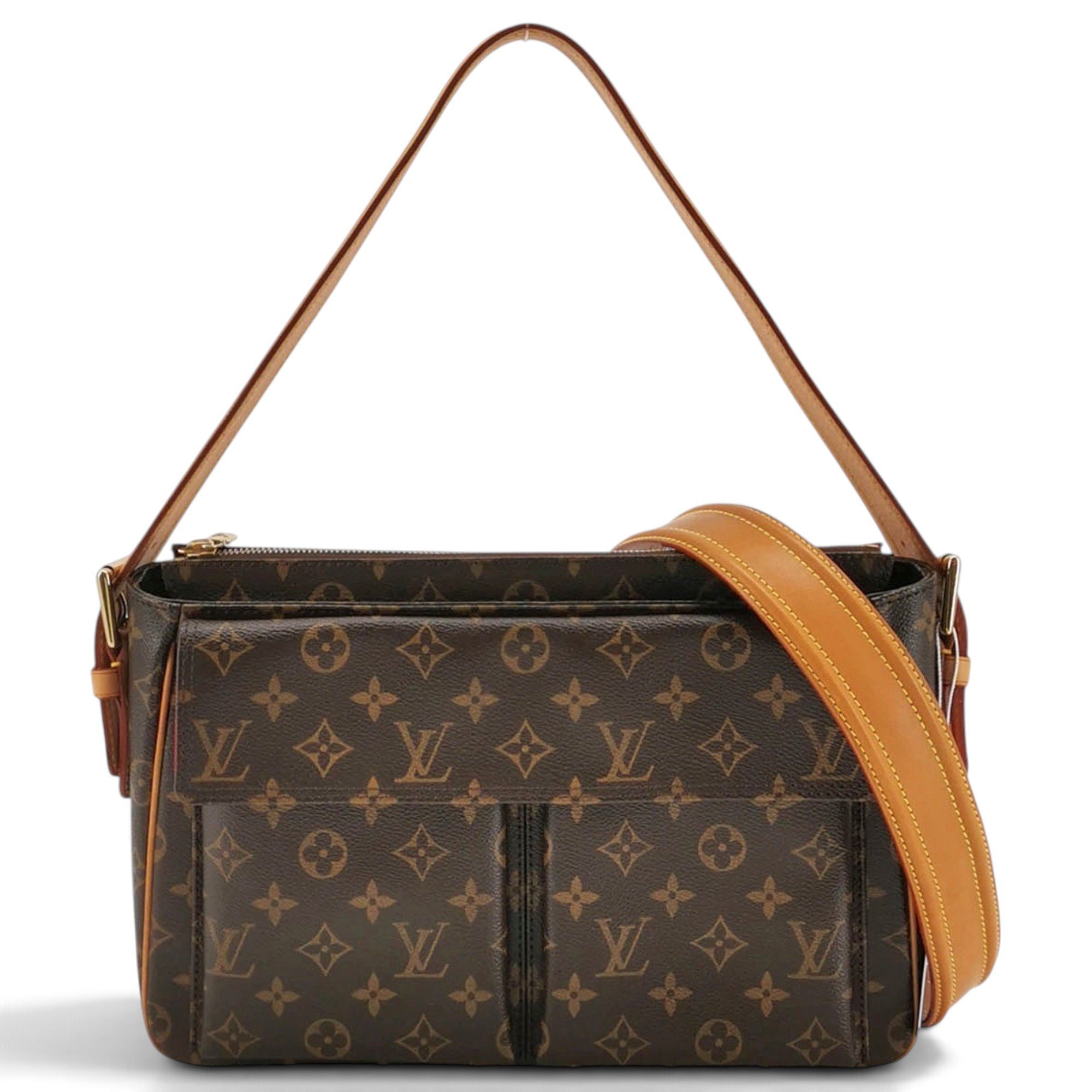 Viva Cité leather handbag