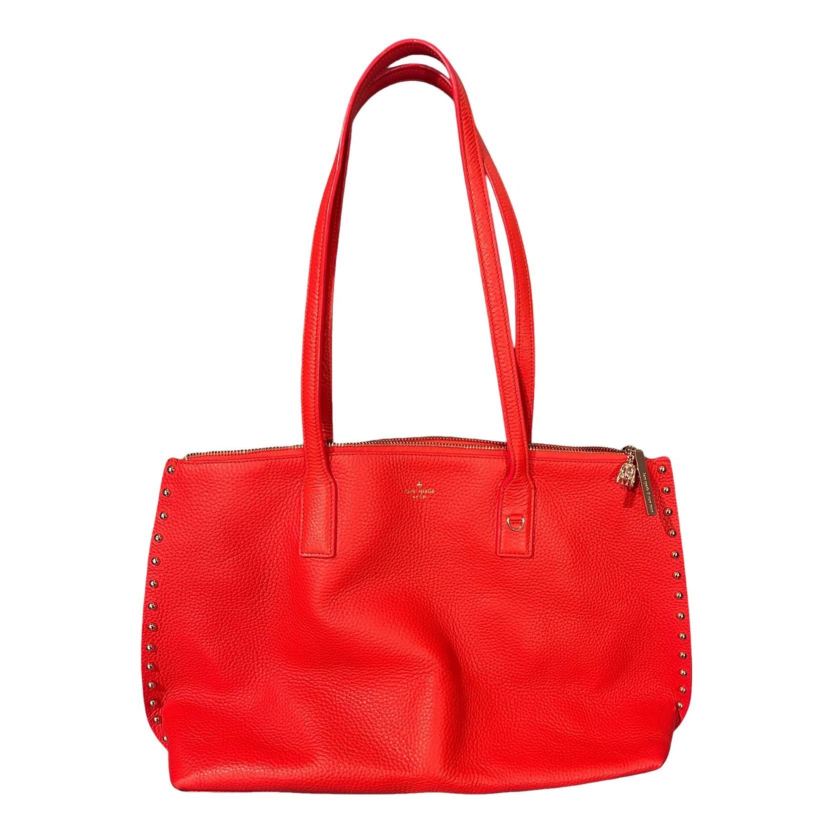Leather travel bag